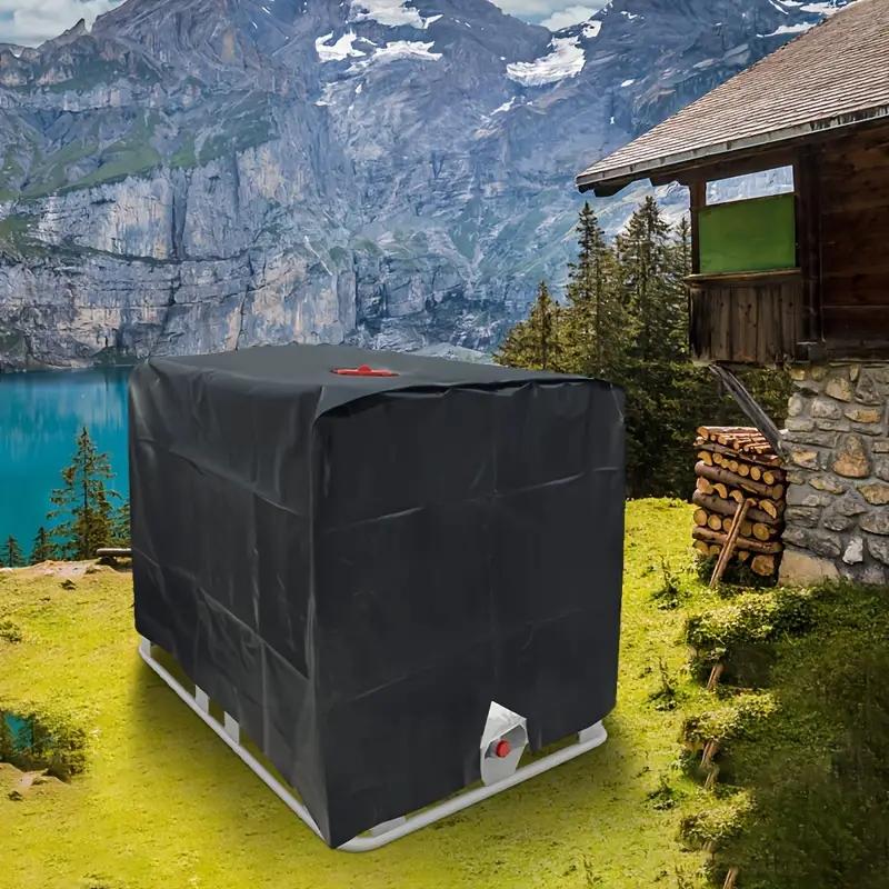 Контейнер IBC 1000 л, алюминиевая фольга, водонепроницаемый пылезащитный чехол, резервуар для дождя, ткань Оксфорд, защитный чехол от ультрафиолета