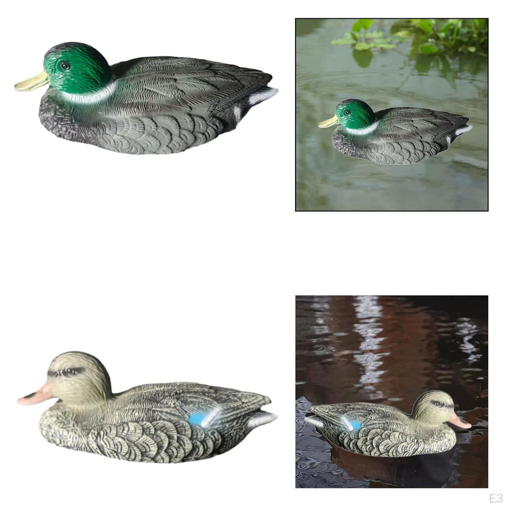 Duck Decoy Statue Fake Versatile Hunting Pond Decor for Patio