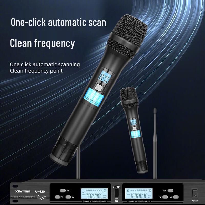 Xun Er Wei U-480E Wireless Gooseneck Conference Microphone System (CN version)