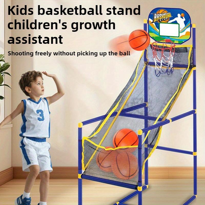 Kids Arcade Basketball Hoop with 3 Balls, Indoor Outdoor Single Shot Basketball Game,  Gifts for Boys Girls Ages 3-8 Years Old