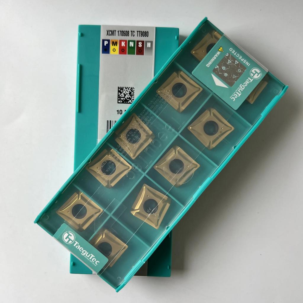 TaeguTec / XCMT170508TC TT9080 /Original Carbide Blade 10 Pcs