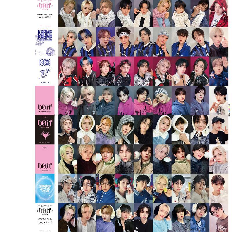 Skzoo Stray Kids DOIT KARMA Поп-ап Фотокарточки Хёнджин Бан Чан Хан Идол Коллекционные Карточки Для Фанатов Коллекционера Подарок