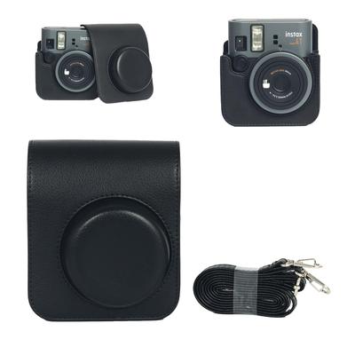 Чехол/Сумка для камеры/Сумка для хранения NOUKAJU для Fujifilm Instax Mini 41. Материал ПУ, Ударопрочный, Устойчивый к царапинам, Противоударный и Пылезащитный (черный).
