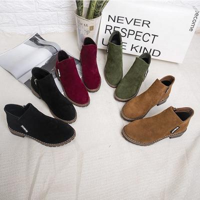 Обувь женская 2024 мода толстая подошва ботильоны удобные большие размеры зимние ботинки для женщин женские ботинки на платформе Botas De Mujer