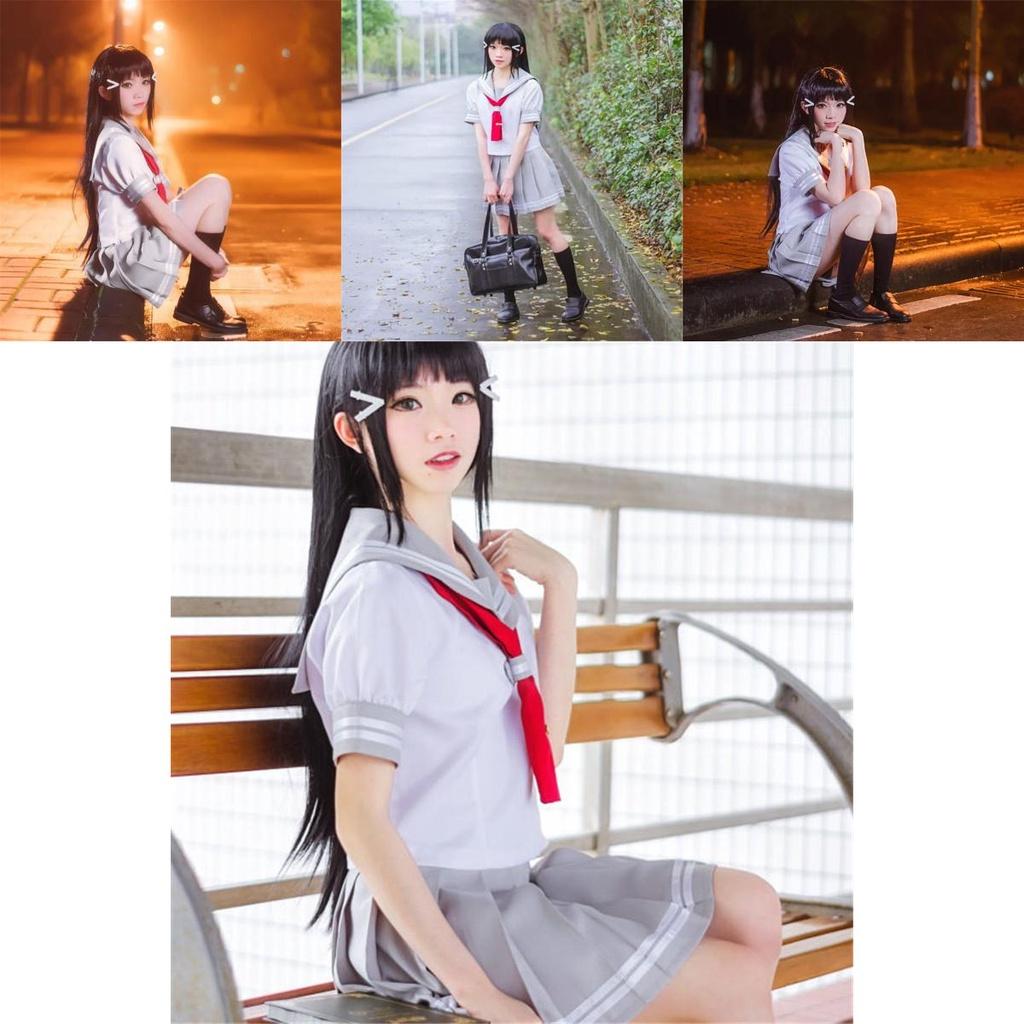 Love Live Sunshine Aqours Така́ми Чи́ка Униформа Матроска Костюм для косплея Юбка Для поклонников аниме