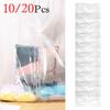 Extra Large Clear Storage Bag Waterproof Dustproof Quilt Organizer Thicken PE Moving Bag For Luggage Plush Toys Clothes 10/20Pcs