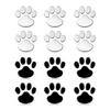 GOODCHI Наклейка на автомобиль 3D Милая наклейка с изображением кошачьей лапы Наклейка 12 наклеек с изображением лап для предотвращения царапин и вмятин на вашем автомобиле