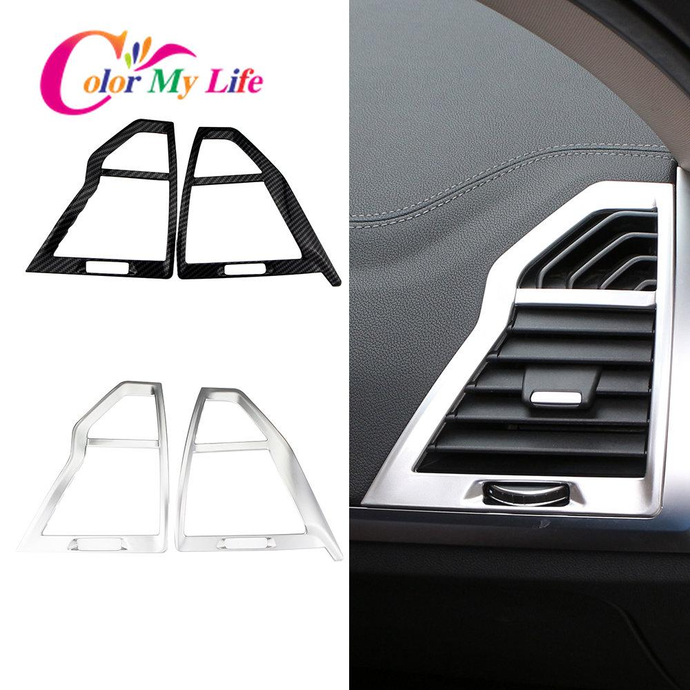 LHD Front Side Air Vent Cover Trim Stickers for BMW X4 G02 X3 G01 2018 - 2022 Car Air Outlet Panel Sticker