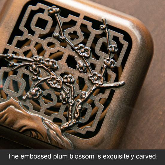 Курильница в креативном стиле, полая форма, нержавеющий сплав, китайский резной держатель для благовоний, горелка для дома