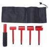 6pcs Adjustable Door Hinge Adjustment Tool Red Hinge Gap Adjustment Wrench  Furniture
