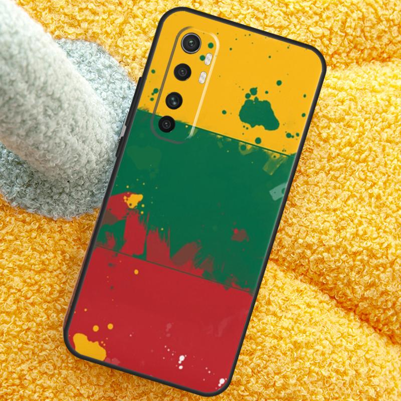 Модный чехол с флагом Литвы для Xiaomi 15 14 Ultra 13T 14T 15T 17 Pro Max Чехол для POCO X7 F8 Pro X3 X5 X6 F5 F6 F7