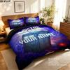 Custom Doctor Who Bedding Quilt Set Quilt Cover Pillowcase Home Decoration Birthday Gift (1 * duvet cover + 2 * pillowcase, without core)