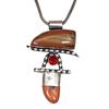 Imperial Pendant Silver  Jasper Sterling Jewelry Gemstone Natural Jasper,