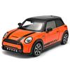 1:Металлическая модель Mini Cooper S литая под давлением, масштаб 1:24, реалистичная детализированная игрушечная машина, коллекционный сувенир для взрослых