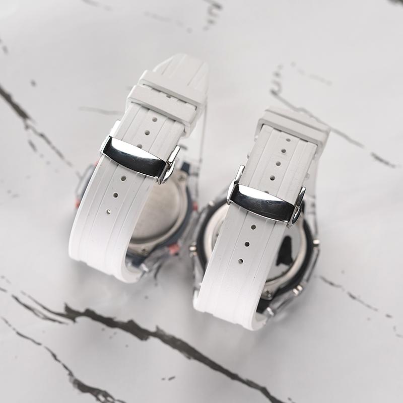 Casio Унисекс Часы с Жидкокристаллическим и Аналоговым Двойным Дисплеем Серия 48,5 мм Черные GA-2100-1A(Watch8--)