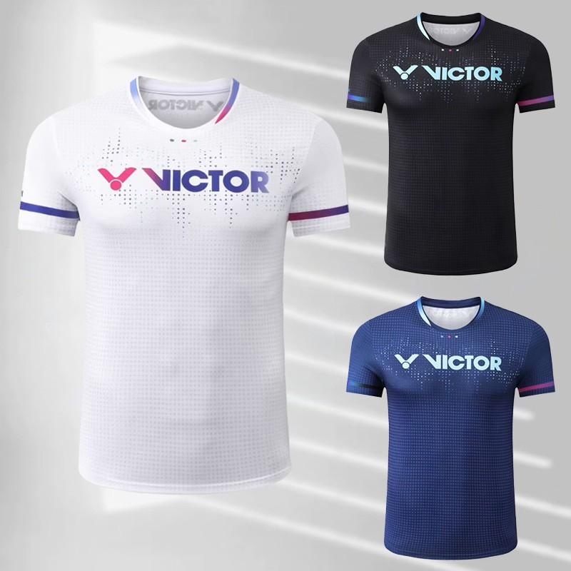 Quick-Dry Badminton T-Shirt Men Women Kids Breathable Loose Sport Training Top