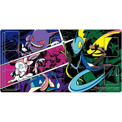 Оригинал Pokemon Center Карточная игра Pokemon Резиновый игровой коврик Дизайн «Ночной Агент» Кино