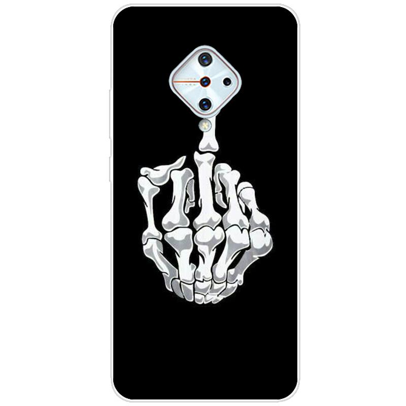 Чехол для Vivo V17 Чехол для Vivo 1920 TPU Чехол Силиконовый Мягкий TPU Мультяшный Чехол для телефона Vivo v17 Россия Vivo S1 Pro Funda V1945A