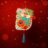 Chinese Style Handheld Dragon Lantern Cartoon Handheld Glowing Lanterns  Party Decor