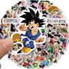 For Dragon Ball Sticker Set of 100 Pieces Dragon Ball Waterproof Sticker Pack Decal Suitcase High Definition Image Moe Suitable for Snowboards Dragon