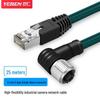 Высокогибкий промышленный кабель для датчиков Yeren M12 на RJ45