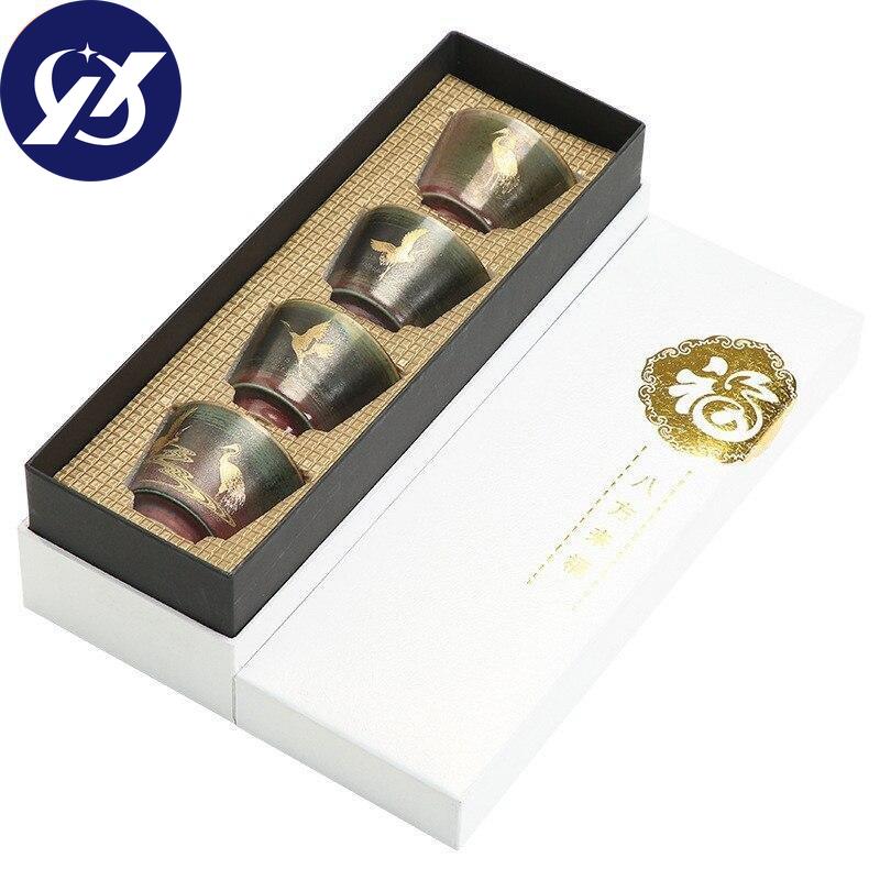 Ручная работа в печи для грубой керамики, смена мастер-чайной чашки, керамическая ручная роспись, кран, чайные чашки, чайный сервиз, посуда для напитков