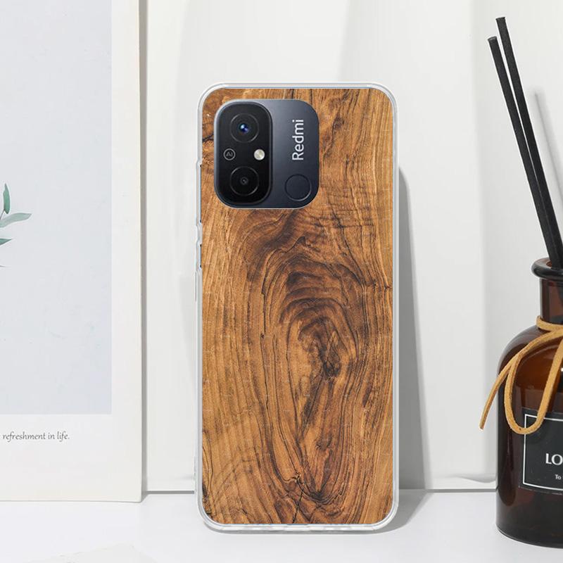 Wood Wooden Pattern Phone Case For Xiaomi Redmi 14C 13 13C 12 12C 10 10A 10C 9 9A 9C 9T 8 8A 7 7A 6A 6 Pro K80 K70 K60 K40 K20 1