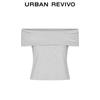 UR Women's Off-Shoulder Slim-Fit T-Shirt