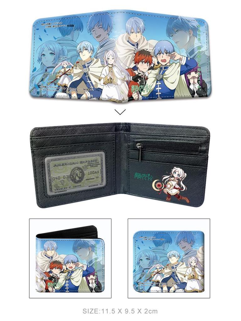 Фрирен: Кошелек для монет 3D-анимация «За гранью конца путешествия» - Стереоскопический рельефный мультяшный дизайн