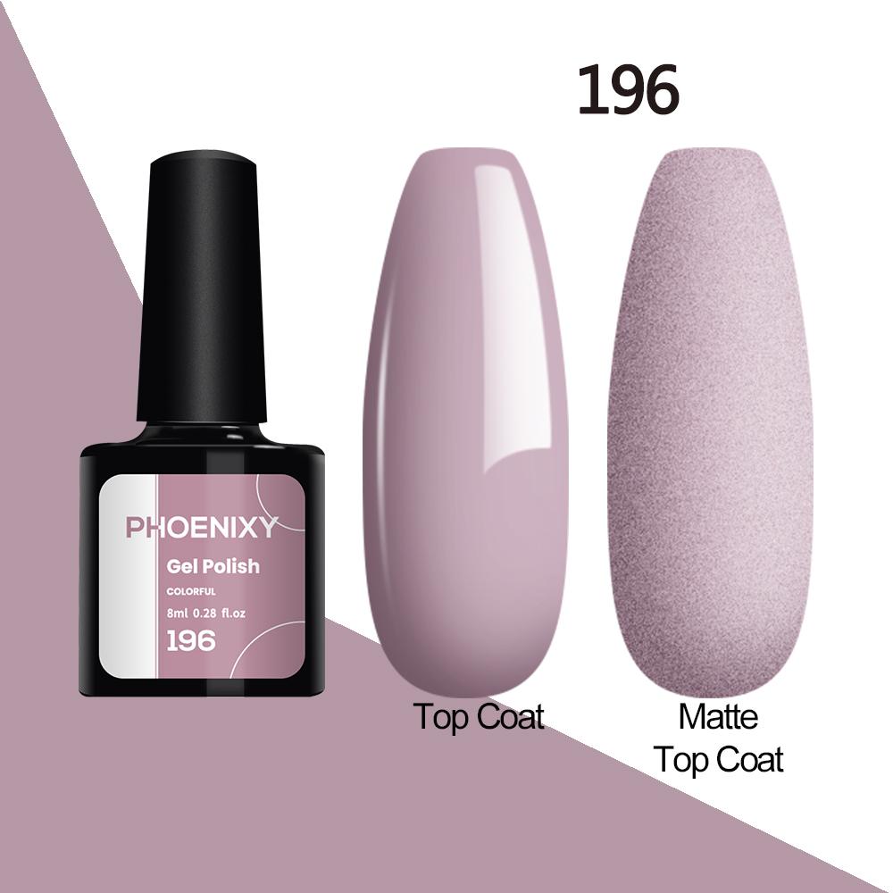 Лак для ногтей PHOENIXY, 8 мл, УФ-светодиодный гибридный лак для дизайна ногтей, гель-лайнер для маникюра, полупостоянная основа, верхнее покрытие, гель с блестками, блестящие цвета, гель
