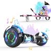 Pack Hoverboard Camouflage Et Hoverkart Rose - RCB - Cadeau Super Pour Les Enfants