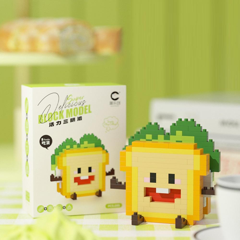 Сделай сам 3D Модель Кирпичики АБС Пластик Пазл Сборная Игрушка Креативные Сборные Игрушки Подарок