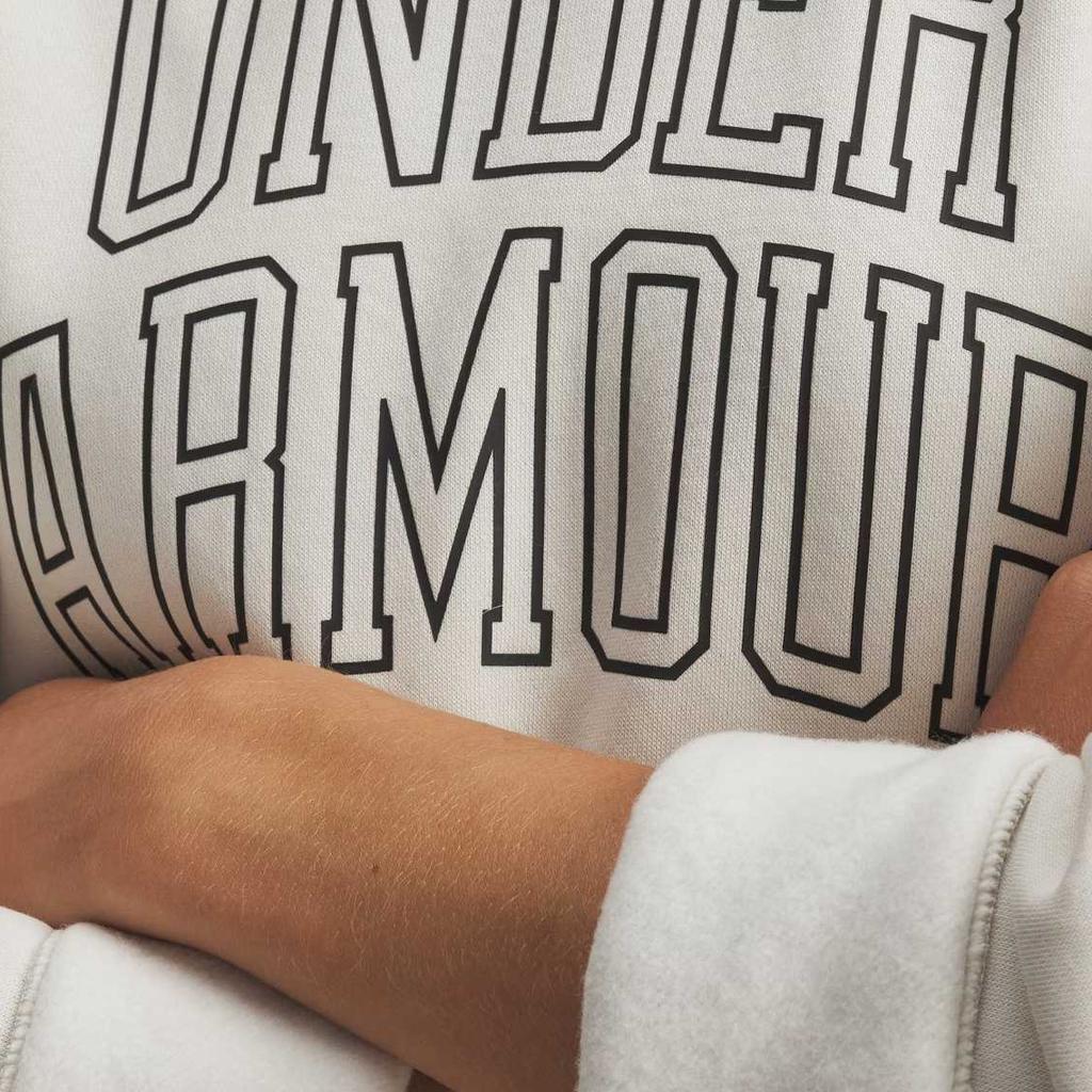 Under Armour Rival Fleece Varsity Модный Удобный Эстетичный Простой Худи Женские худи 6007880-110