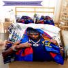 Lamine Yamal Green Spotify Logo Bedding Set,Breathable Bed Linen for Guest Room Decoration,Perfect Housewarming Gift,All Season Duvet Cover with Pillo