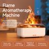 New Simulation Flame Aromatherapy Machine Quiet Mini Air Humidifier LED Colorful Light 300ML Humidifier Home Perfume Diffuser