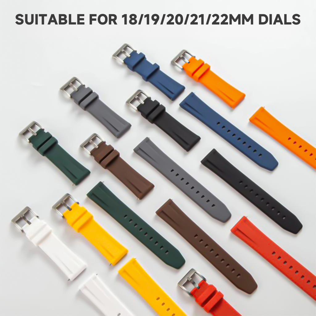 18mm 19mm 21mm 20mm 22mm Waterproof Strap High Quality Silicone Watch Band for Swatch for Omega Moonswatch Bracelet Wristband
