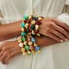 Необычные браслеты из бусин для женщин, многоцветные богемные геометрические браслеты ручной работы, парные украшения, подарок
