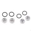 4 Sets Motorcycle Cylinder Reservoir Sight Mirror Gaskets 18mm