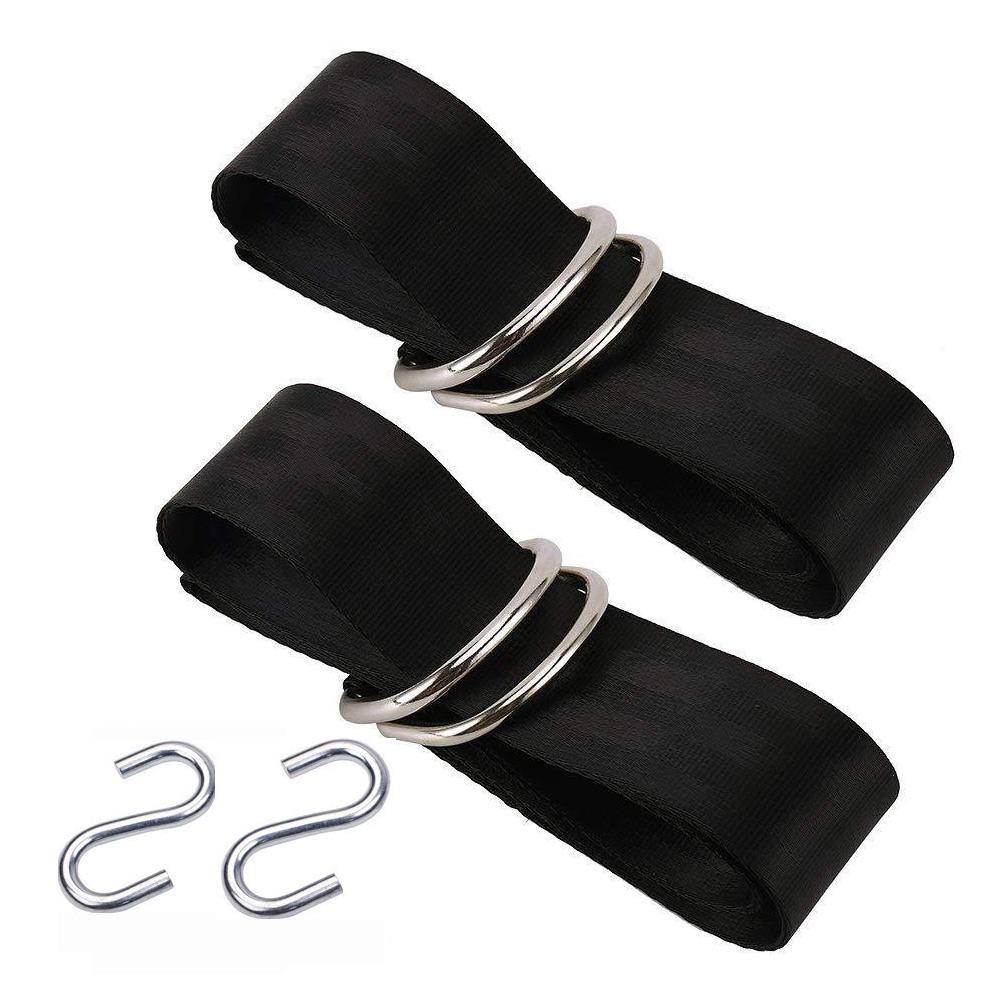 Double Macrame Hammock Two Person Swing Bed for Beach Yard Bedroom Patio