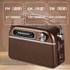 Портативное винтажное FM AM SW радио Ретро Перезаряжаемое/от сети 220В Полнодиапазонные радиоприемники Беспроводной Bluetooth-динамик Поддержка TF-карты U-диска