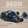 DOSS Extreme Boom Pro Bluetooth Высокий 46 часов IPX6 Улучшенный Пассивный Идеально для TWS Ремень на плечо в комплекте Динамик, Беспроводной, 100 Вт, Громкость, Воспроизведение,
