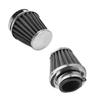 Universal Motorcycle Air Filter Stainless Steel Mesh Band Power Filter Air 44mm
