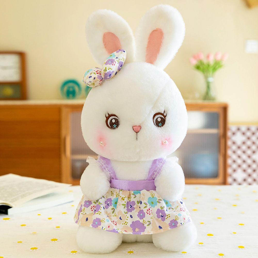 Toy Doll Long Ear Stuffed Animal Toys Skirt Rabbit Doll Rabbit Plush Toys Bunny Stuffed Doll