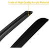 Window Rain Guards Visors For 1999-2016 Ford F250 F350 F450 F550 Super Duty, Window Vent Wind Shades Deflectors Shield For 2000-2016 F650 F750