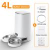 New Automatic Pet Feeder, Single or Double Bowl, Smart Cat and Dog Food Dispenser