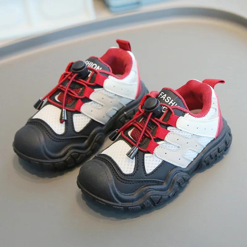 Children's Sneakers for Boy 2024 New Kids Causal Basketball Shoes Fashion Breathable Chunky Girls School Running Sports Shoes