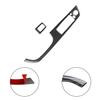 Car Door Window Switch Frame Cover Trim Carbon Fiber Molding Sticker Kit For BMW E92 3 Series accesorios para el coche