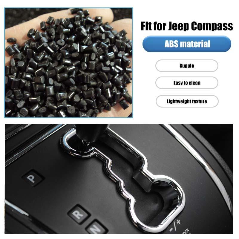Накладка на панель переключения передач для Jeep Compass 2007-2016/Jeep Patriot 2011-2016, аксессуары для интерьера автомобиля