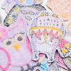 Computer Embroidery Cartoon Owl Cloth Sticker Set Embroidery Cloth Sticker Patch Sticker Diy Clothing Sticker Factory Straight Hair