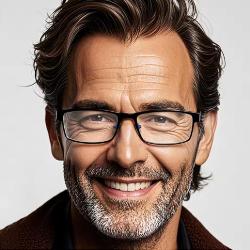 3Pcs High Quality Stainless Reading Glasses Men Women Fashion Presbyopic Eyeglasses Business Hyperopia Anti Blue Light Eyewear